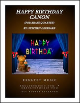 Happy Birthday Canon (for Brass Quaret) P.O.D. cover